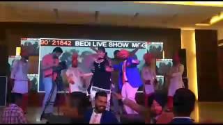 Bhangra with punjabi model