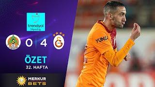 MERKUR BETS  C. Alanyaspor 0-4 Galatasaray - HighlightsÖzet  Trendyol Süper Lig - 202324