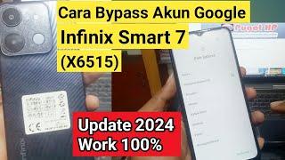 How to Bypass Frp Google Account Infinix Smart 7 X6515 Update 2024 100% Working  Part 2