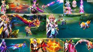 ALL 11 UPCOMING SKINS GAMEPLAY  YU ZHONG M5 PRIME  11.11 WANWAN  POPOL COLLECTOR AND MORE