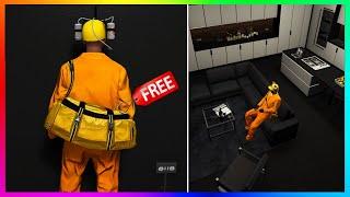 GTA 5 Online - UNLOCK New Rare CLOTHING - How To Get DUFFEL Bag SOLO For FREE GTA V Update