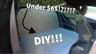 DIY Rear Seat Delete For Under $65