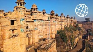 Gwalior Fort Madhya Pradesh India  Amazing Places 4K