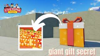 NEW *GIANT GIFT SECRET* IN LIVETOPIA UPDATE 137 Livetopia Roleplay Roblox