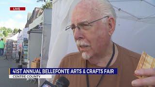 Bills Scroll Saw Art at the Bellefonte Arts & Crafts Fair