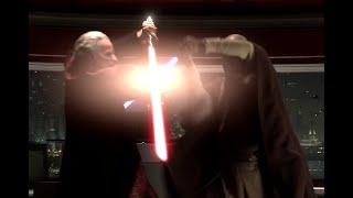 Star Wars Episode III - Revenge of the Sith - Duel in Palpatines office - 4K ULTRA HD.