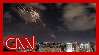 Iran fires missiles into Israel in response to deaths of Hezbollah leader & others. Watch CNN