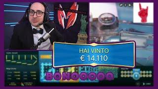 MatteoHS impazzisce quando vince 14.110€ al casino TWITCH ITALIA CLIPS