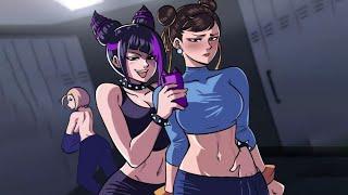 Juri Han and Chun Li become gym friends  CEO of MI.LFS comic dub