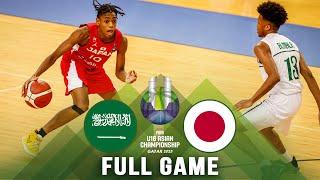 Saudi Arabia v Japan  Full Basketball Game  FIBA U16 Asian Championship 2023