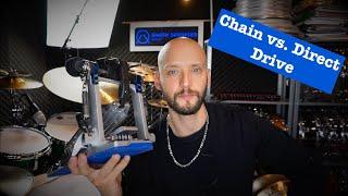  Chain vs. Direct Drive Bass Drum Pedals - a fair comparison using the Yamaha FP9
