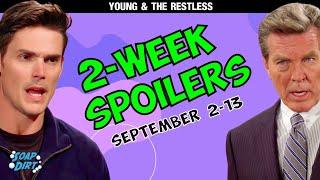 Young and the Restless 2-Week Spoilers Sept 2-13 Jack Struggles Adam Grovels & Billy Hits Back #yr