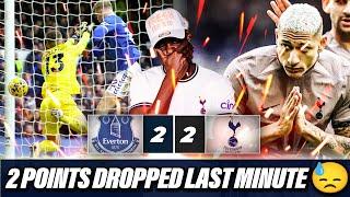 2 POINTS DROPPED IN THE LAST MINUTE  Everton 2-2 Tottenham EXPRESSIONS REACTS