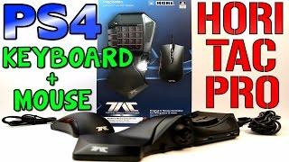 MOUSE AND KEYBOARD ON PS4 - Hori Tac Pro Review New Firmware Update