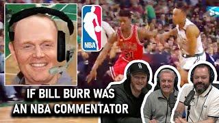 If Bill Burr Was An NBA Commentator REACTION  OFFICE BLOKES REACT