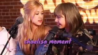 Chaelisa hug kiss touch moment BLACK PINK 2019