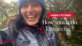 How much do I exercise?  Davina McCall