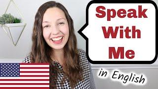 Speak With Me English Speaking Practice