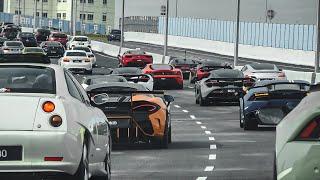 BIGGEST CAR CONVOY IN MALAYSIA WITH OVER 200+ SUPERCARS JDMs #part1
