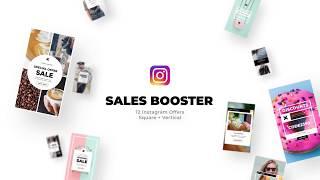 Instagram Sales  - After Effects Template  Project Video Effect