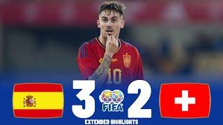 Spain vs Switzerland  Highlights  U21 International Friendly 24-03-2023