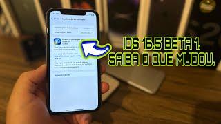 IOS 16.5 BETA 1 SAIBA O QUE MUDOU.