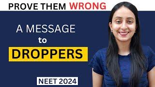 NEET 2024 Must Watch Video for Every DROPPER #neet #neet2024 #study
