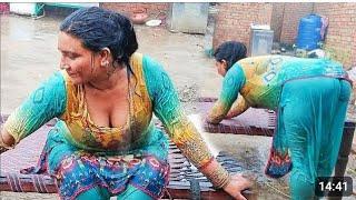 होम क्लीनिंग वीलॉग l  एल देसी हॉट वीलॉग l home cleaning vlog l desi hot vlog