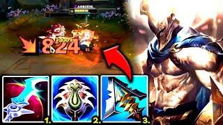 PANTHEON TOP IS 100% UNFAIR TO PLAY AGAINST VERY STRONG - S14 Pantheon TOP Gameplay Guide