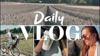 ZNÓW ZAKUPY ️ MNÓSTWO JESIENNYCH OZDÓB  LUŹNY DZIEŃ Z NAMI  ROWERY POLE LAWENDOWE  DAILY #VLOG