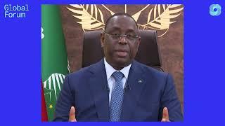 Senegal President Macky Sall on Foreign Trade Between the U.S. and Africa  Global Forum 2022