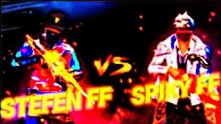 STEFEN FF VS SPIKY FF 1vs1 WHO WON?? 