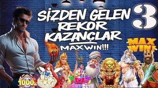 SLOT OYUNLARI  SLOT EMRE SİZDEN GELENLER  SİZDEN GELEN MAX WİNLER #slotoyunları