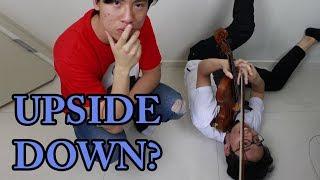 Play Violin Upside Down Ling Ling Meme Meme Workout