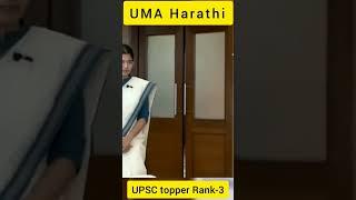 ias Uma harathi N mam Rank 3upsc 2022 ke toppers interview dream ias ips motivational video