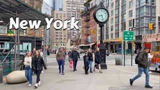 Walk New York City - Downtown Manhattan 4k Tour