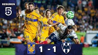 Nada para nadie Felinos y Rayados empatan  Tigres 1-1 Monterrey  C-23 Semifinales  El 5