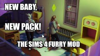 NEW BABY NEW PACK  The Sims 4 Furry Mod