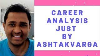 Career Analysis just by Ashtakvarga - Astrology Basics 131