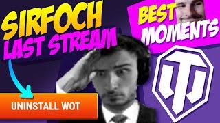 SirFochs Last World of Tanks stream best moments  Uninstall Party