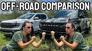 Off-Road Showdown Bronco vs Ranger Raptor  Which one Wins?