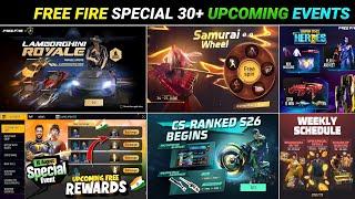 Upcoming Events In Free Fire l Free Fire New Event l Ff New Event l Divided Gamer