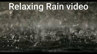 Heavy Rain For Sleeping relaxing video