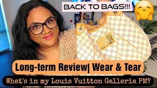 Louis VuittonGalleria PMLong-term Wear 2008-24Wear&TearWhats in my bag?Dont avoid Azure