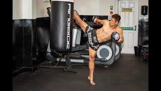 Traditional Muay Thai - How to High Kick on the Bag with Yoddecha Sityodtong