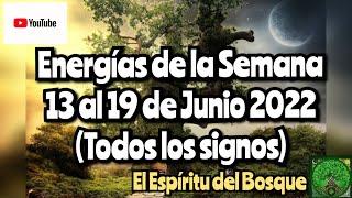 Energías de la Semana del 13 al 19 de Junio 2022 TODOS LOS SIGNOS