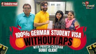 German Student Visa Surprise  Emotional Moment best consultancy for Germany education 