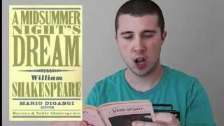Book Review Shakespeare -- Midsummer Nights Dream