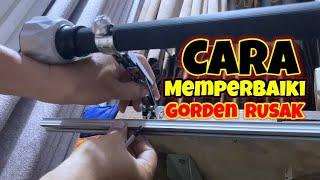 Cara memperbaik gorden rusak #tutorialgordenchannel