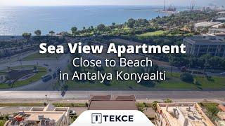 Sea View Apartment Close to Beach in Antalya Konyaalti  Antalya Homes ®